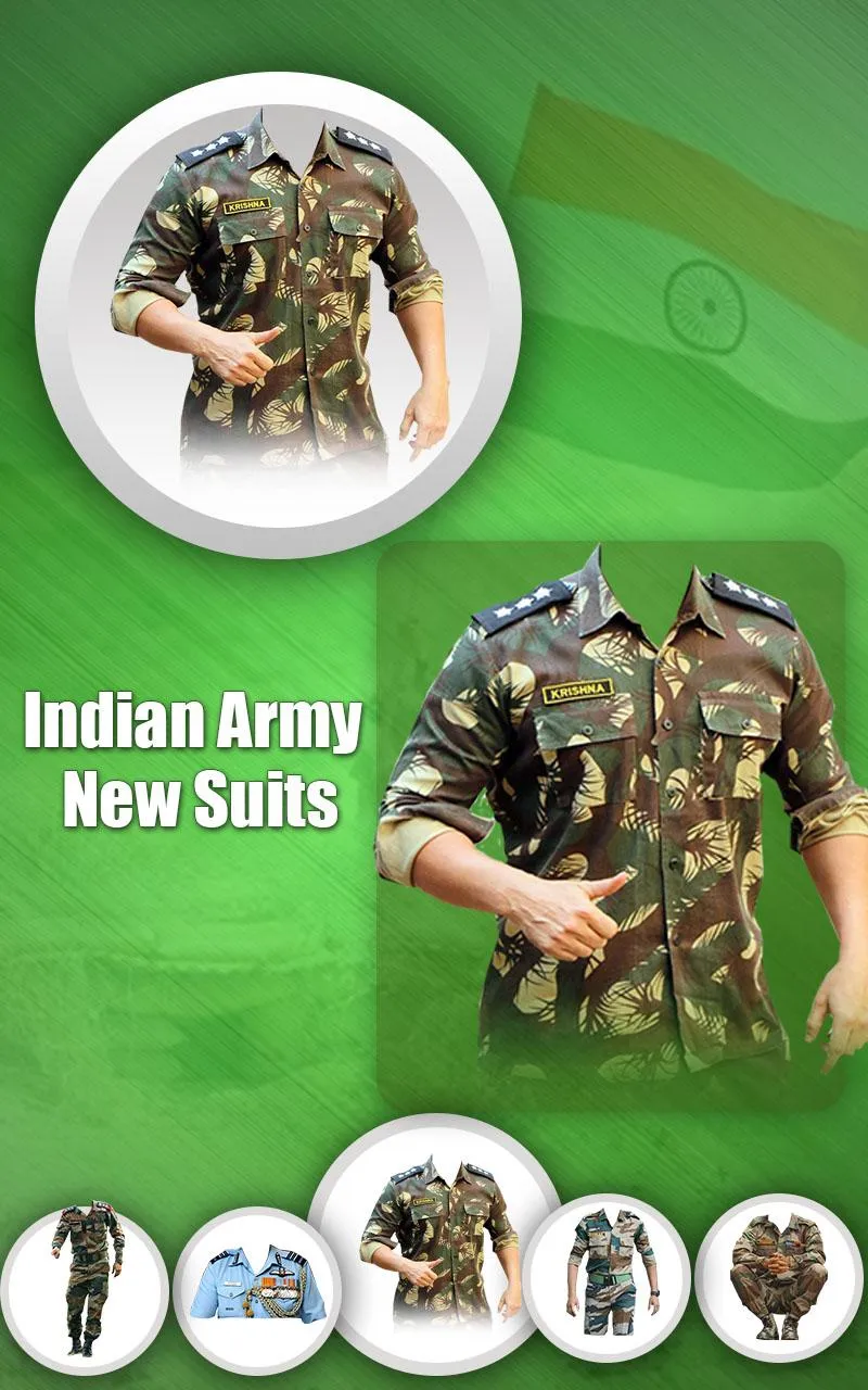 Indian Army Photo Suit Editor | Indus Appstore | Screenshot