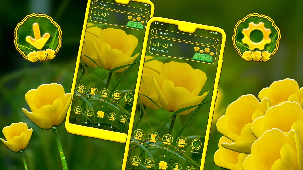 Yellow Tulip Theme | Indus Appstore | Screenshot