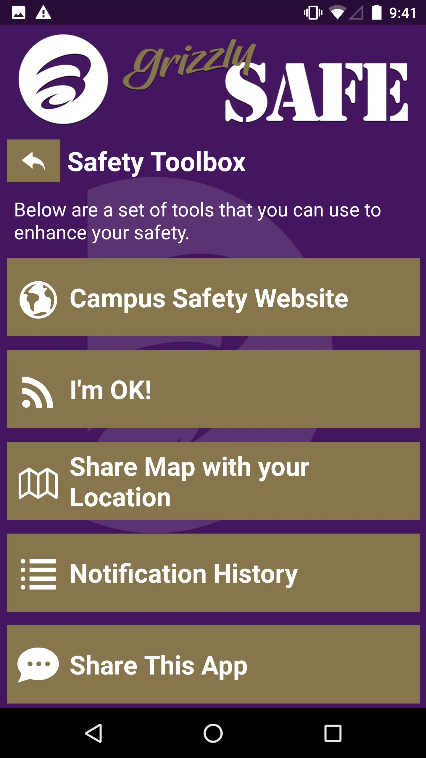 GrizzlySAFE | Indus Appstore | Screenshot