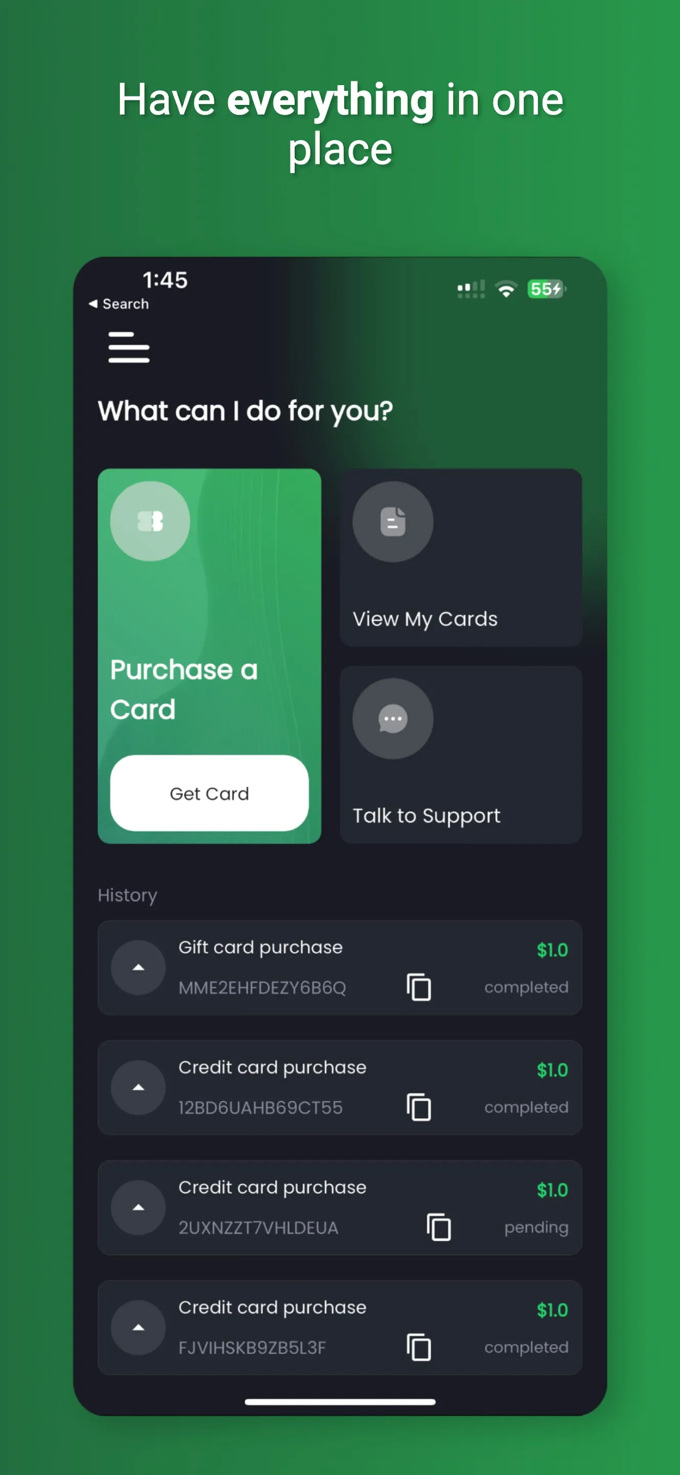 DigitalPurse | Indus Appstore | Screenshot