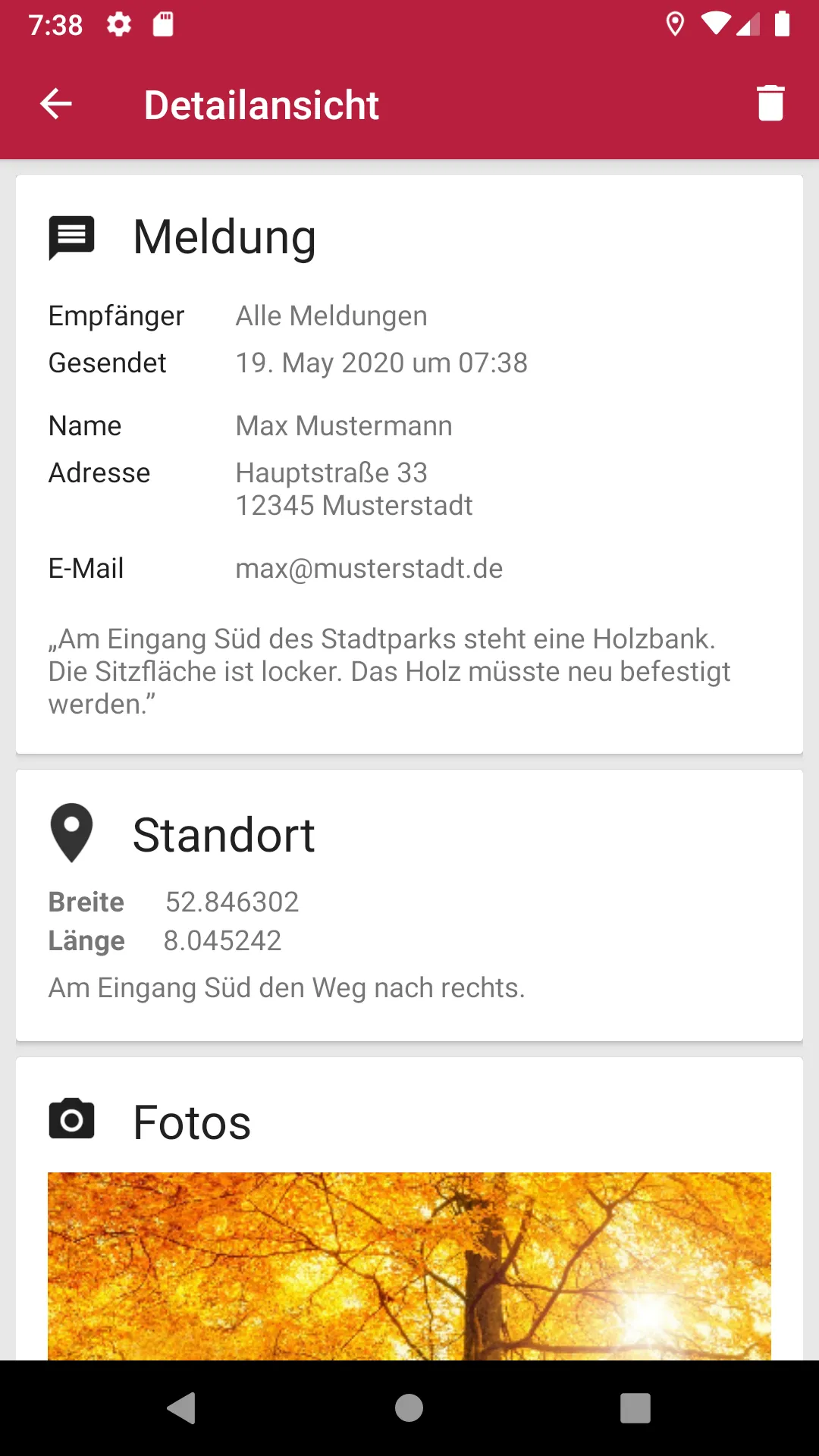 Kümmer-App Cloppenburg | Indus Appstore | Screenshot