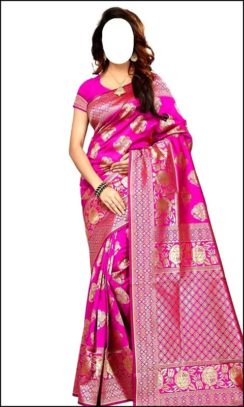 Women Fashion Saree Photo Suit | Indus Appstore | Screenshot