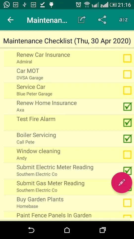 Simple List | Indus Appstore | Screenshot