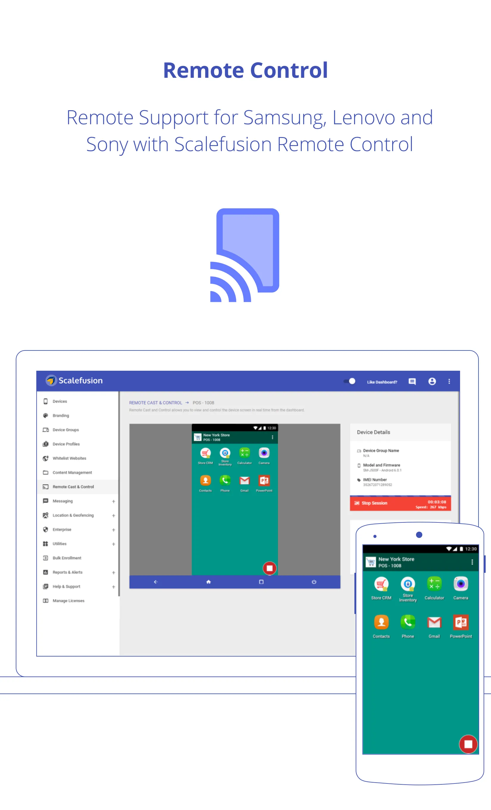 Scalefusion -Kiosk & MDM Agent | Indus Appstore | Screenshot
