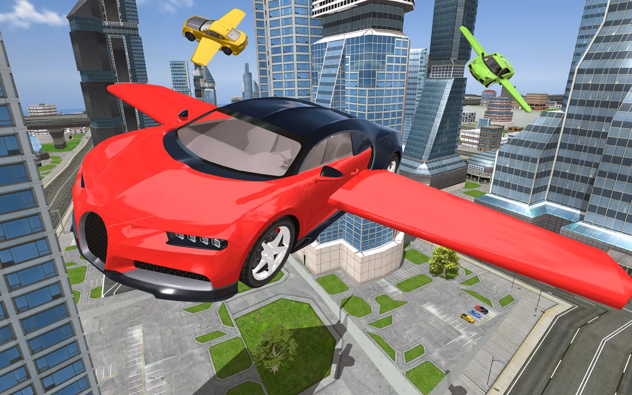 Flying Car Games Car Simulator | Indus Appstore | Screenshot