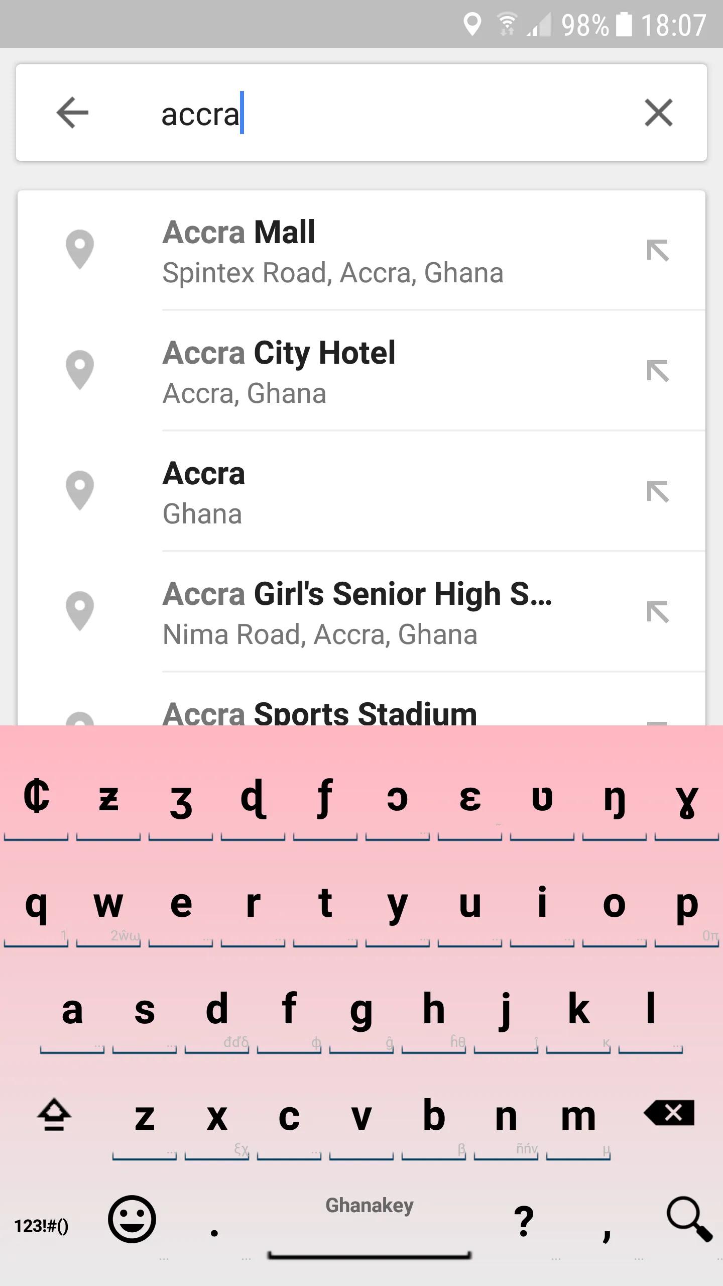 GhanaKey - Keyboard for Ghana | Indus Appstore | Screenshot