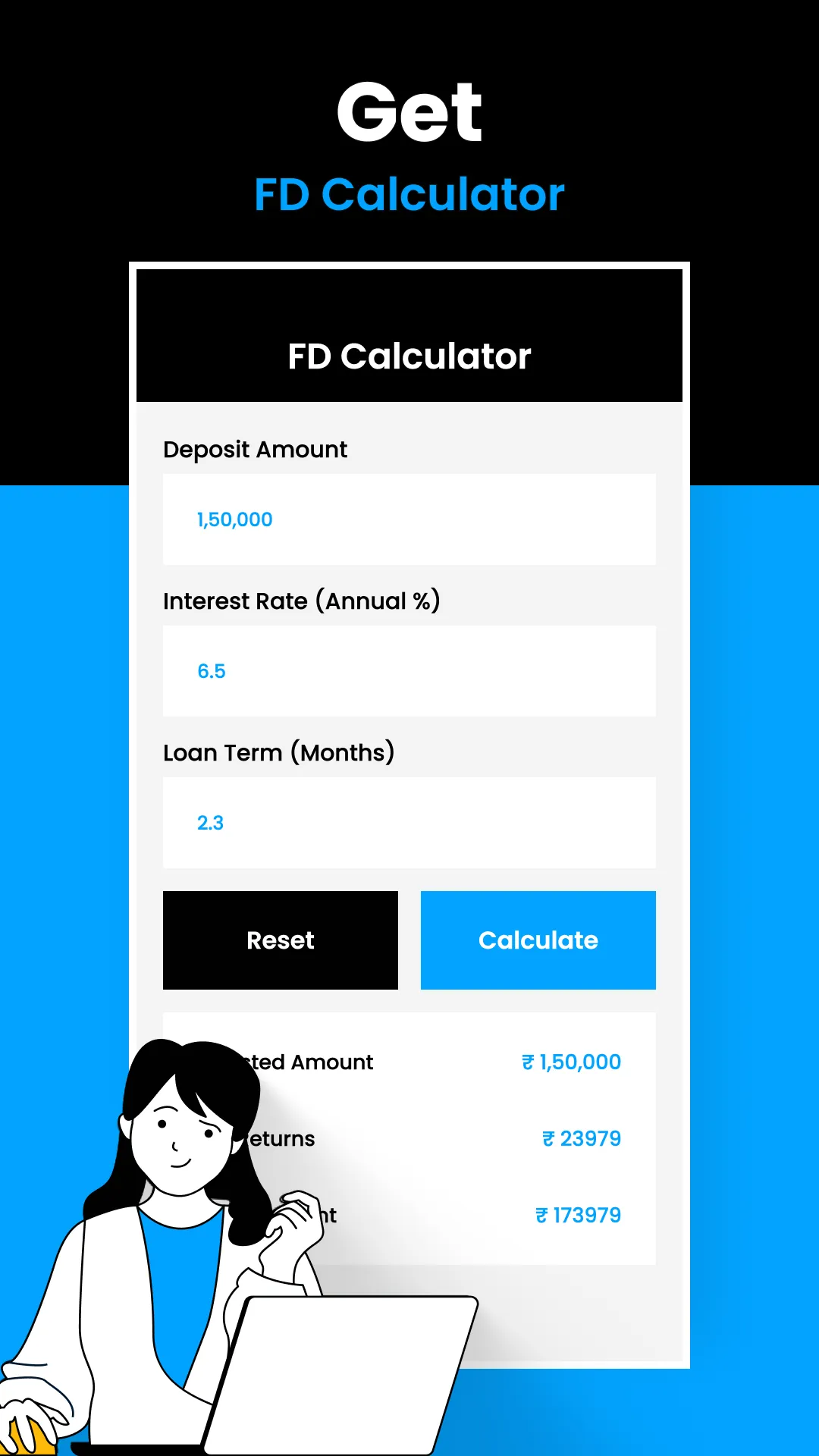 LoanView - EMI Loan Calculator | Indus Appstore | Screenshot