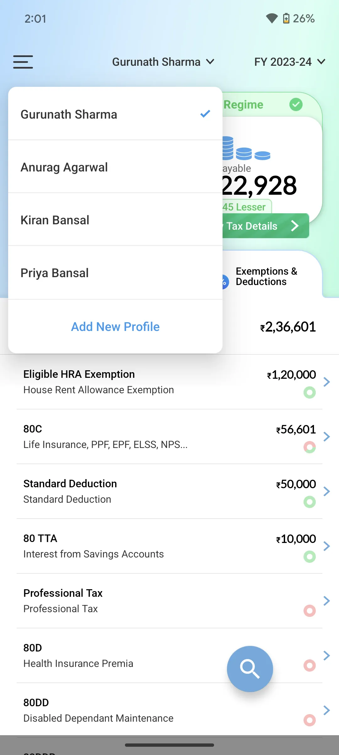 Tax Calculator India 2025-2026 | Indus Appstore | Screenshot