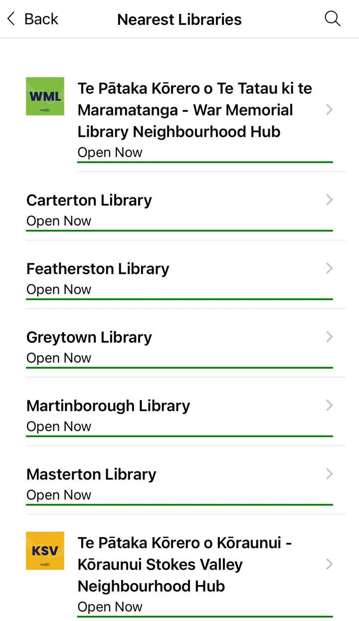 Wairarapa Library Service | Indus Appstore | Screenshot