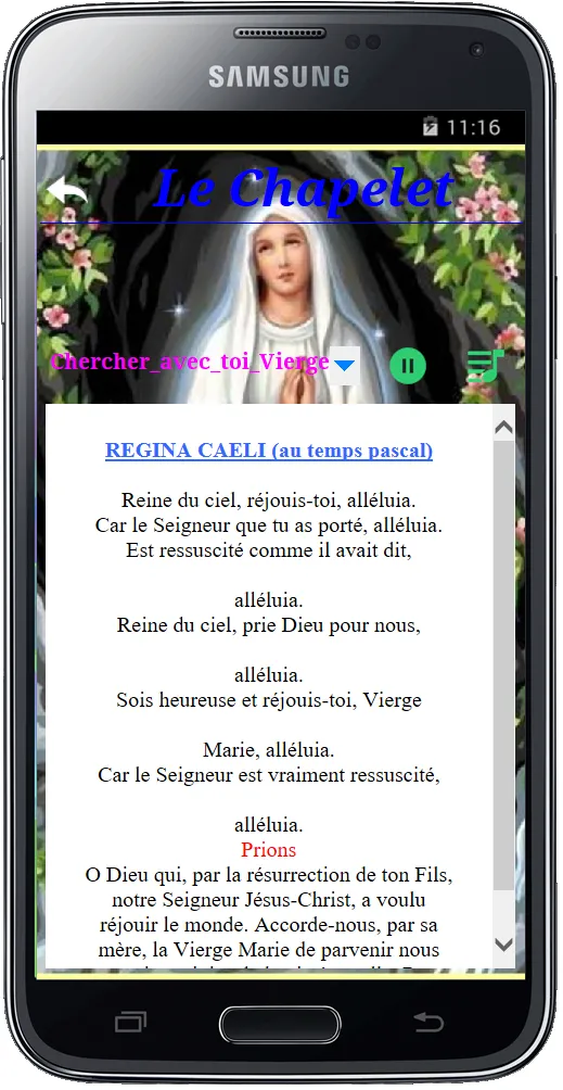 Chapelet et le Rosaire. | Indus Appstore | Screenshot