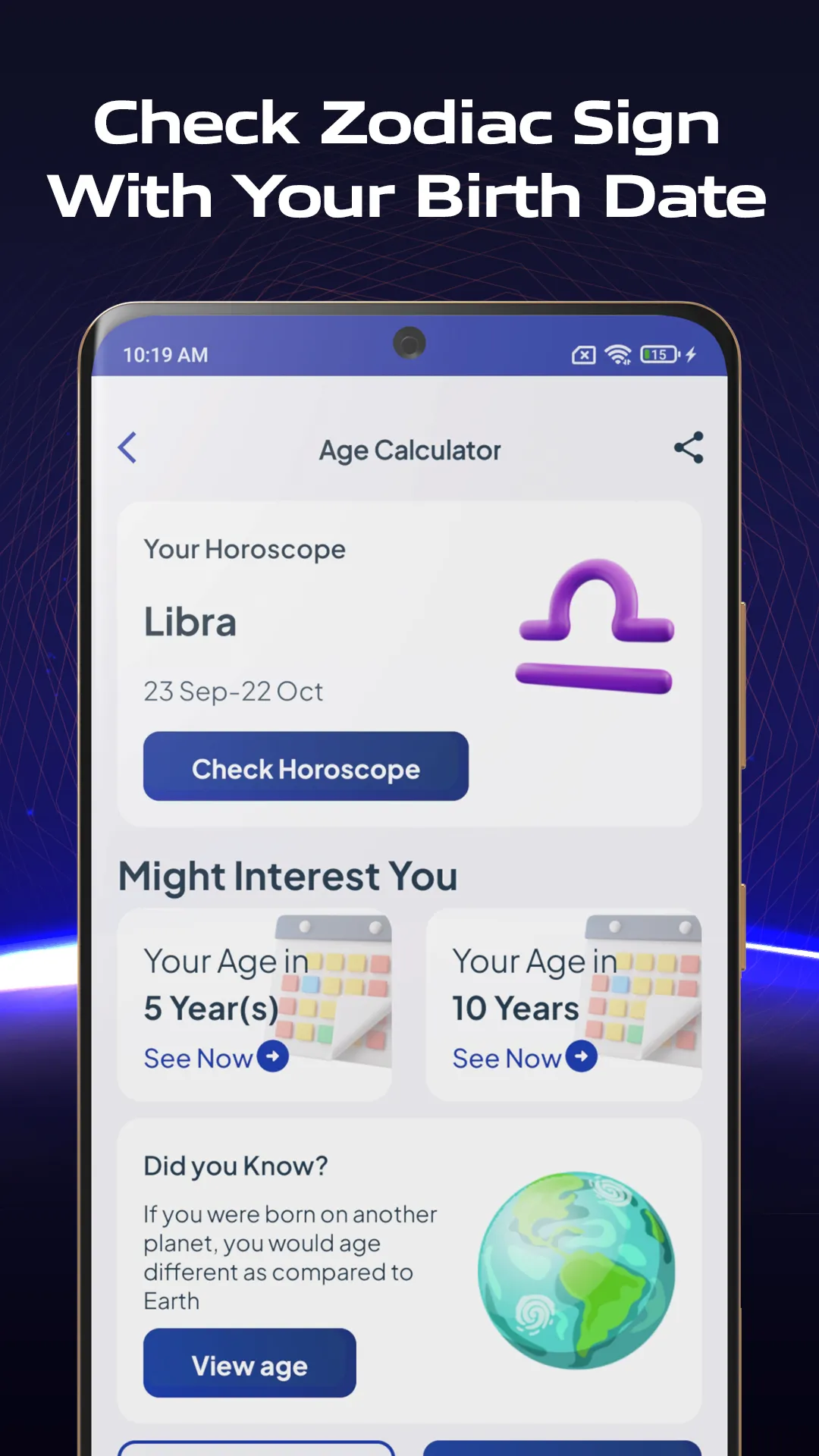 Age Calculator - Date of Birth | Indus Appstore | Screenshot