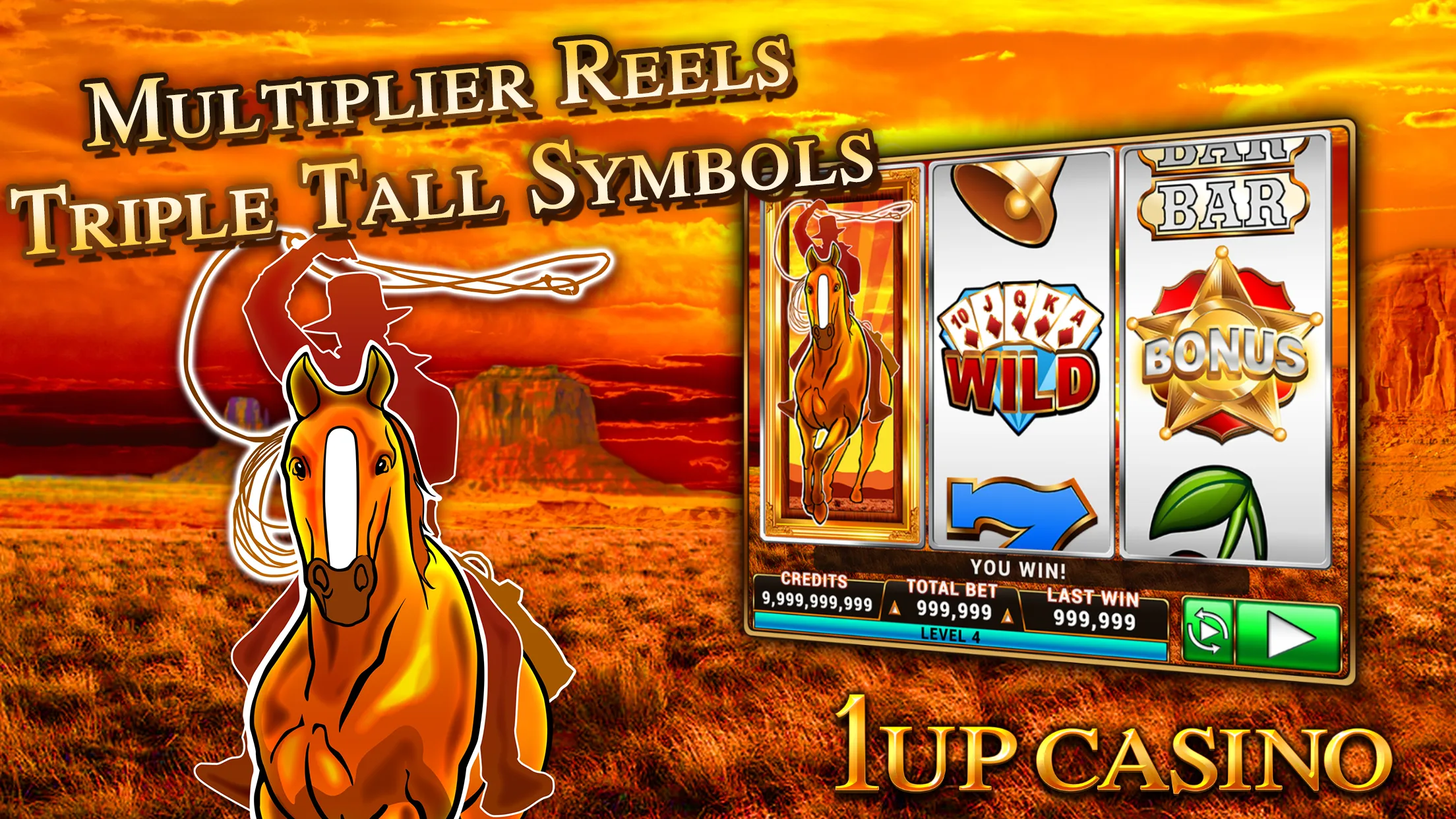 1Up Casino Slot Machines | Indus Appstore | Screenshot