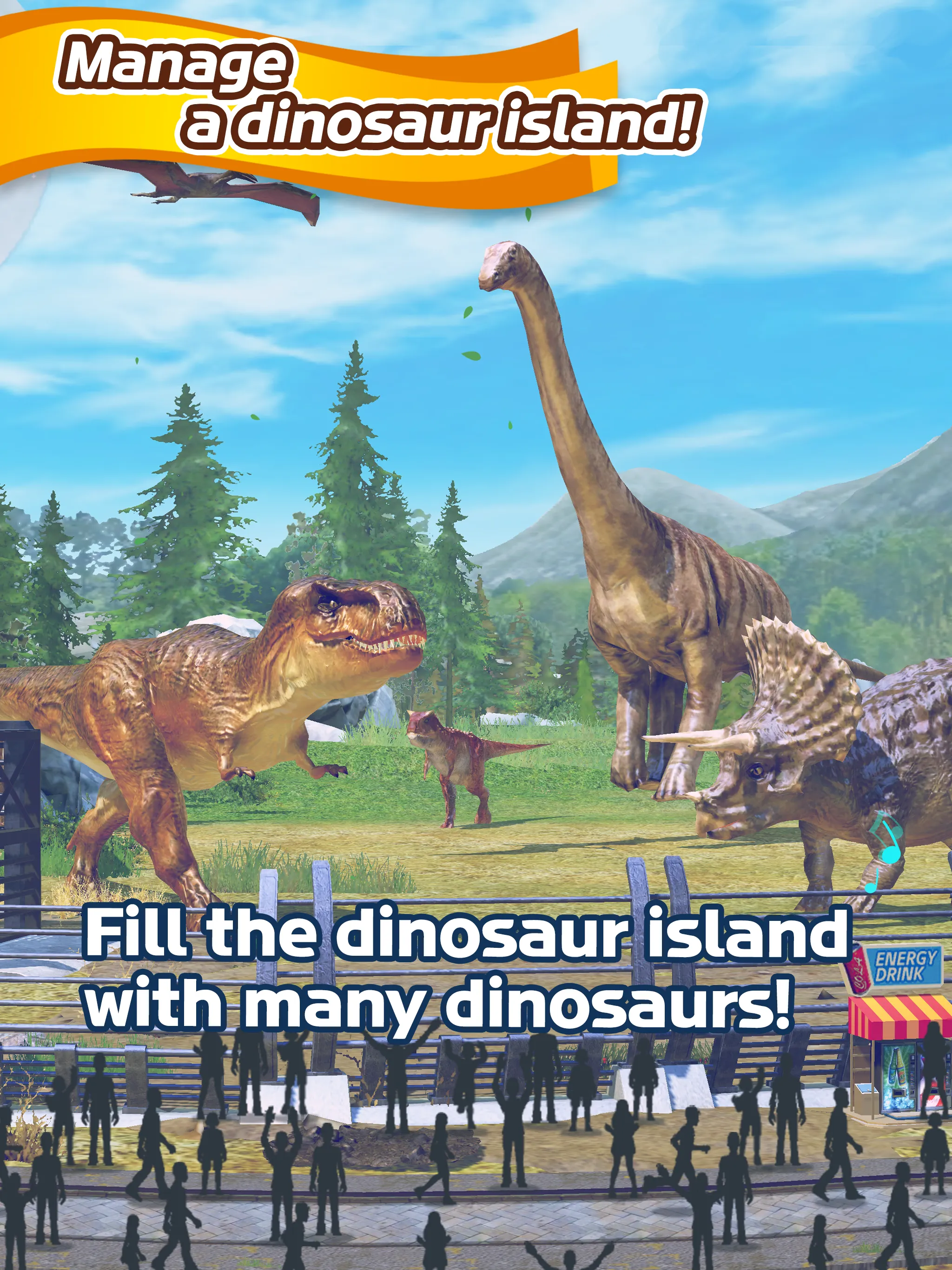 Dino Tycoon: Raising Dinosaurs | Indus Appstore | Screenshot