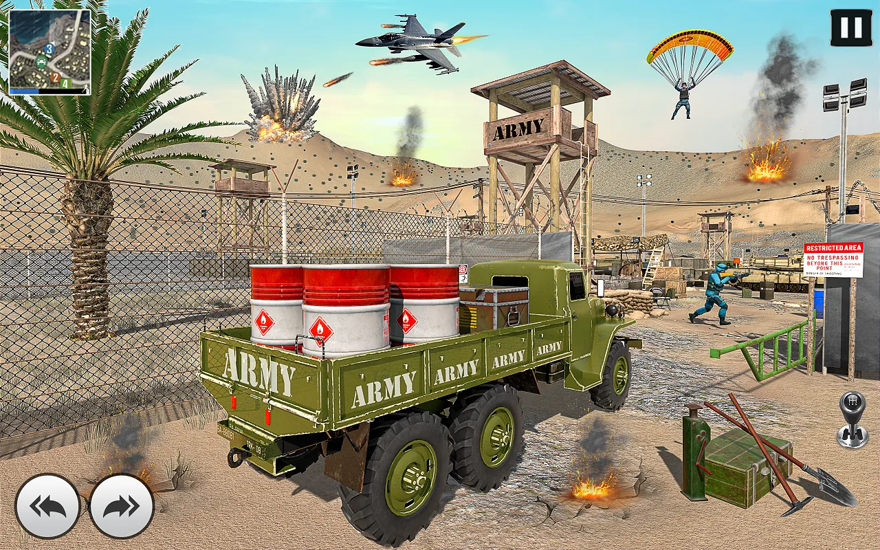 US Army transport Truck Games | Indus Appstore | Screenshot