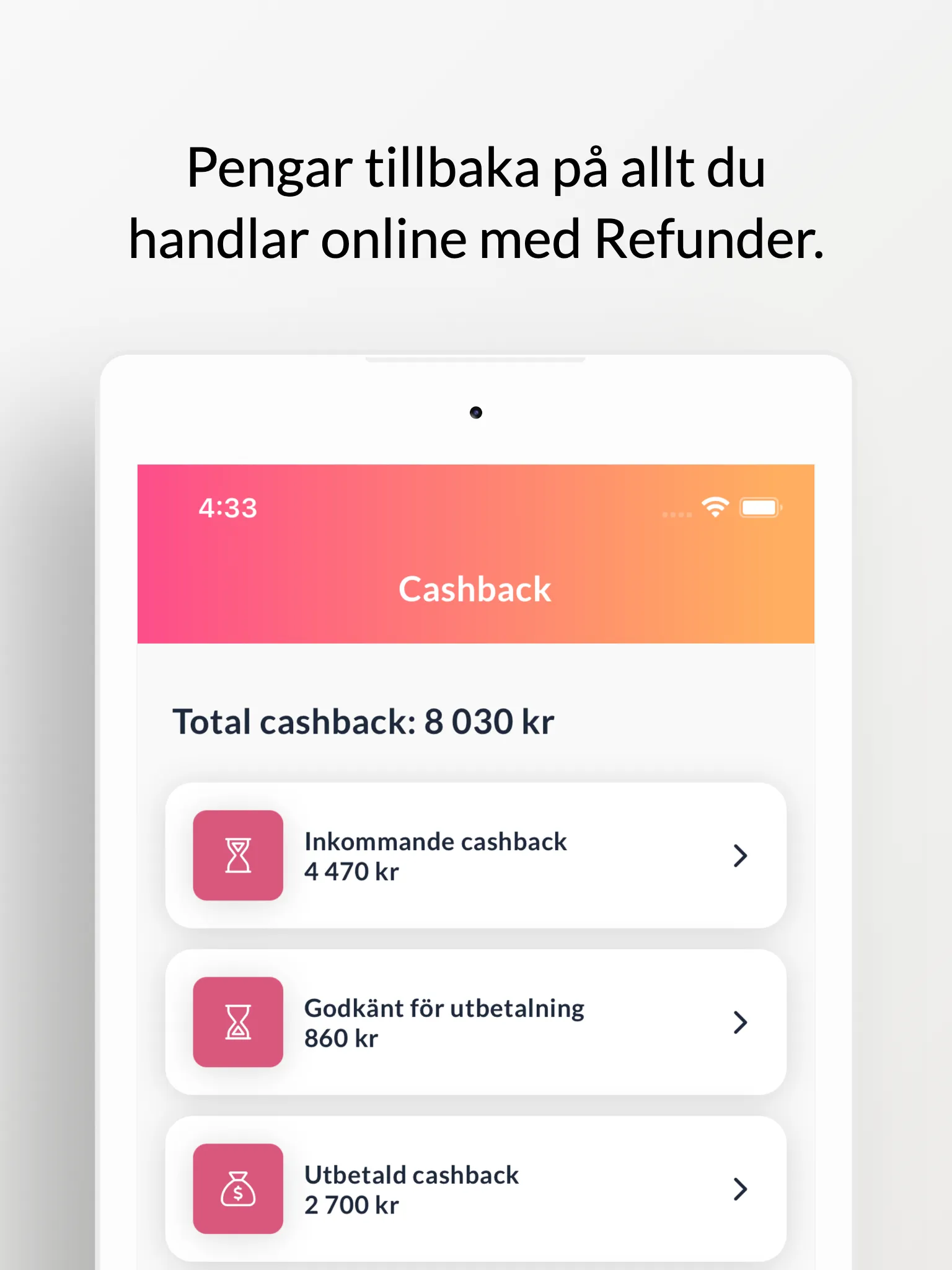 Refunder | Indus Appstore | Screenshot