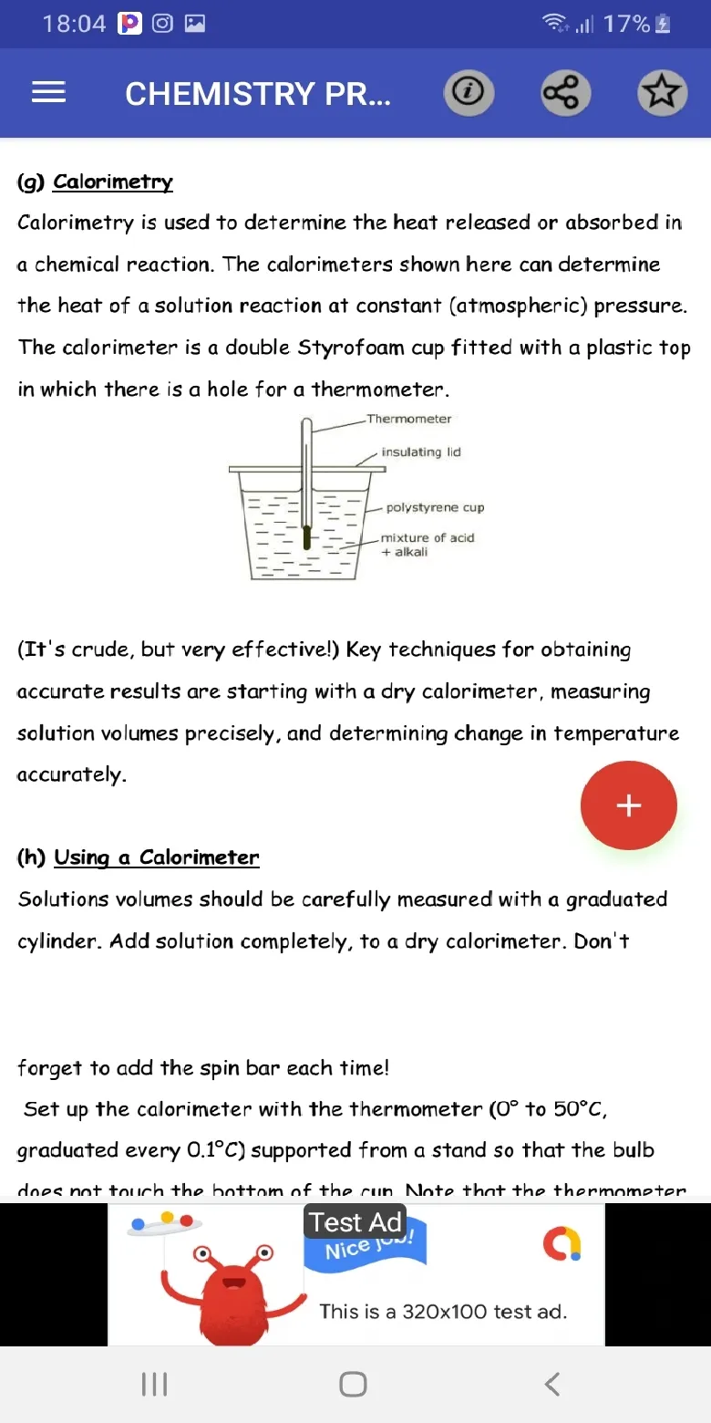 Chemistry: form 1 - 4 practica | Indus Appstore | Screenshot