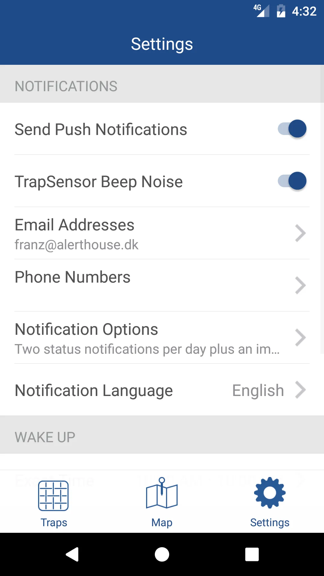 TrapSensor | Indus Appstore | Screenshot