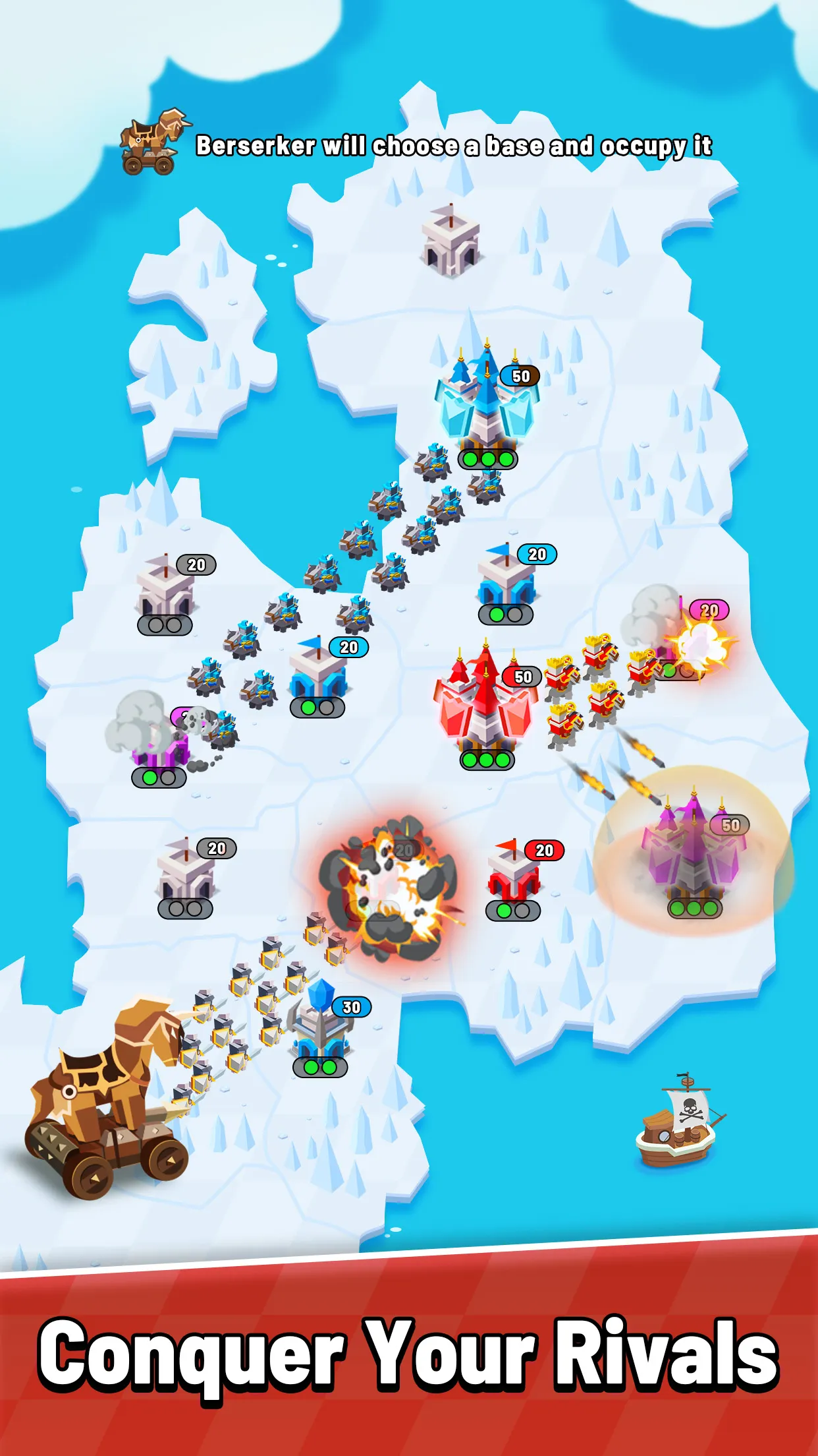 Tower War - Domain Clash | Indus Appstore | Screenshot