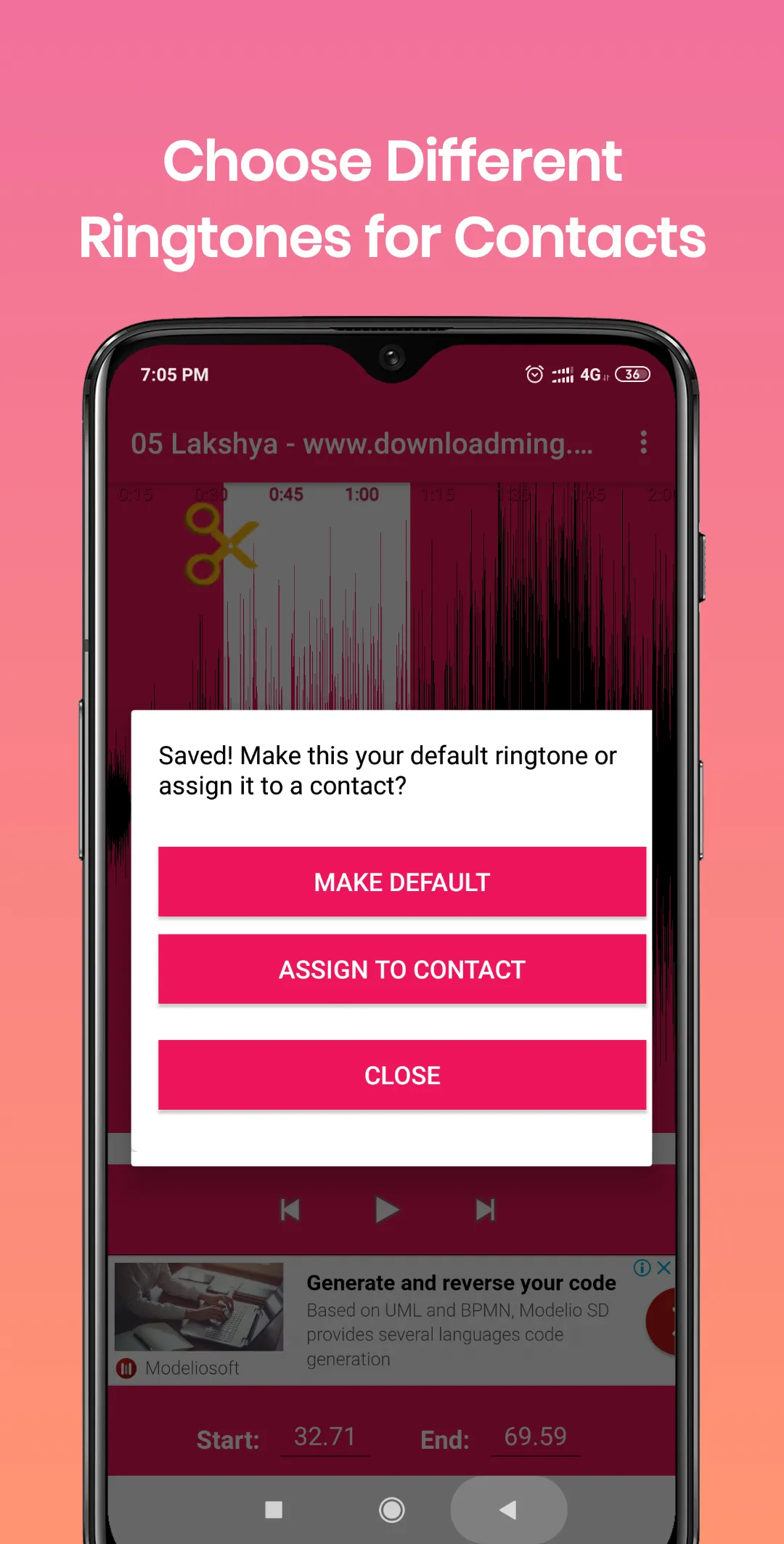 ABD Ringtone Maker and Mp3 Cut | Indus Appstore | Screenshot