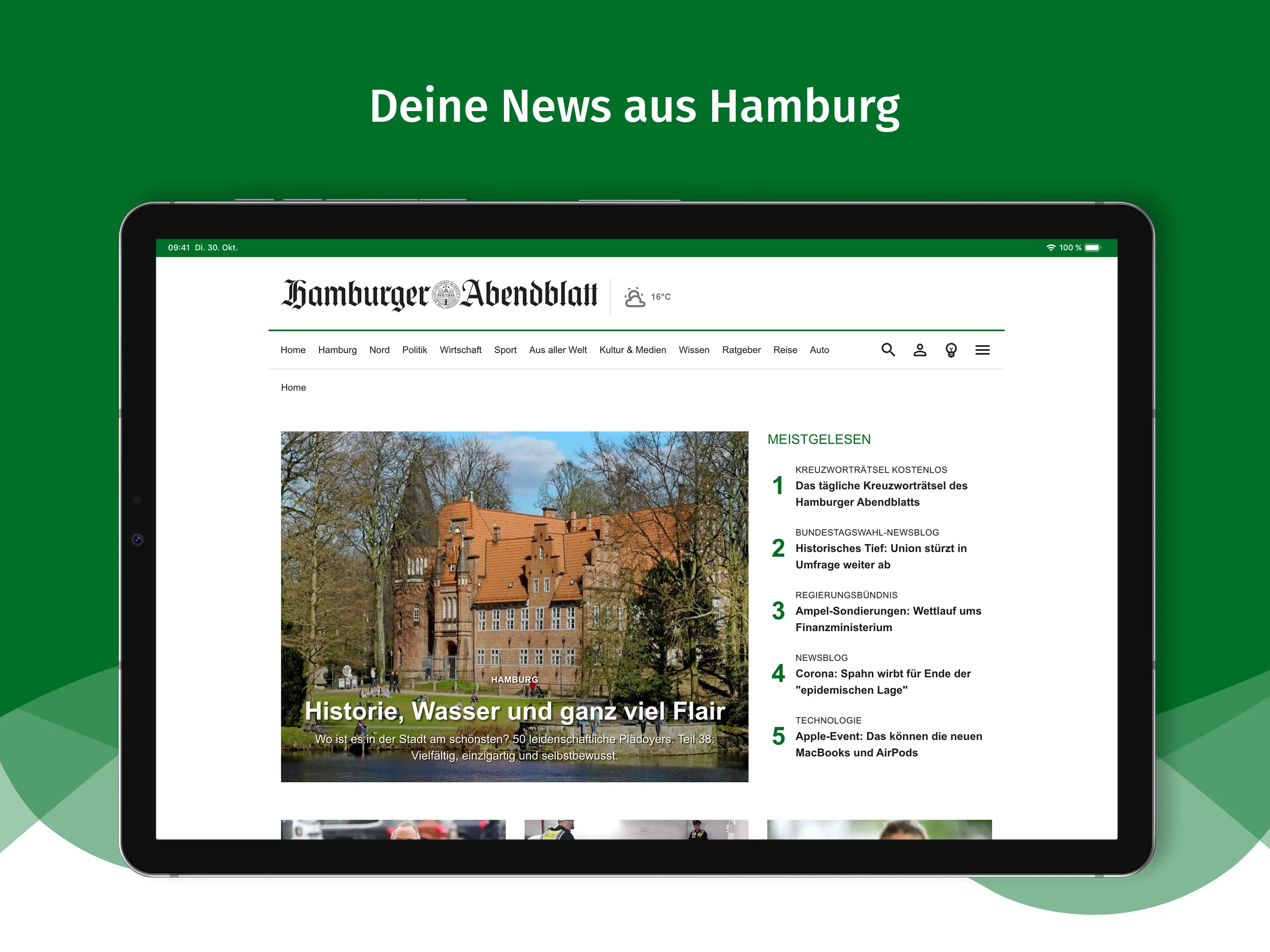 Hamburger Abendblatt News | Indus Appstore | Screenshot