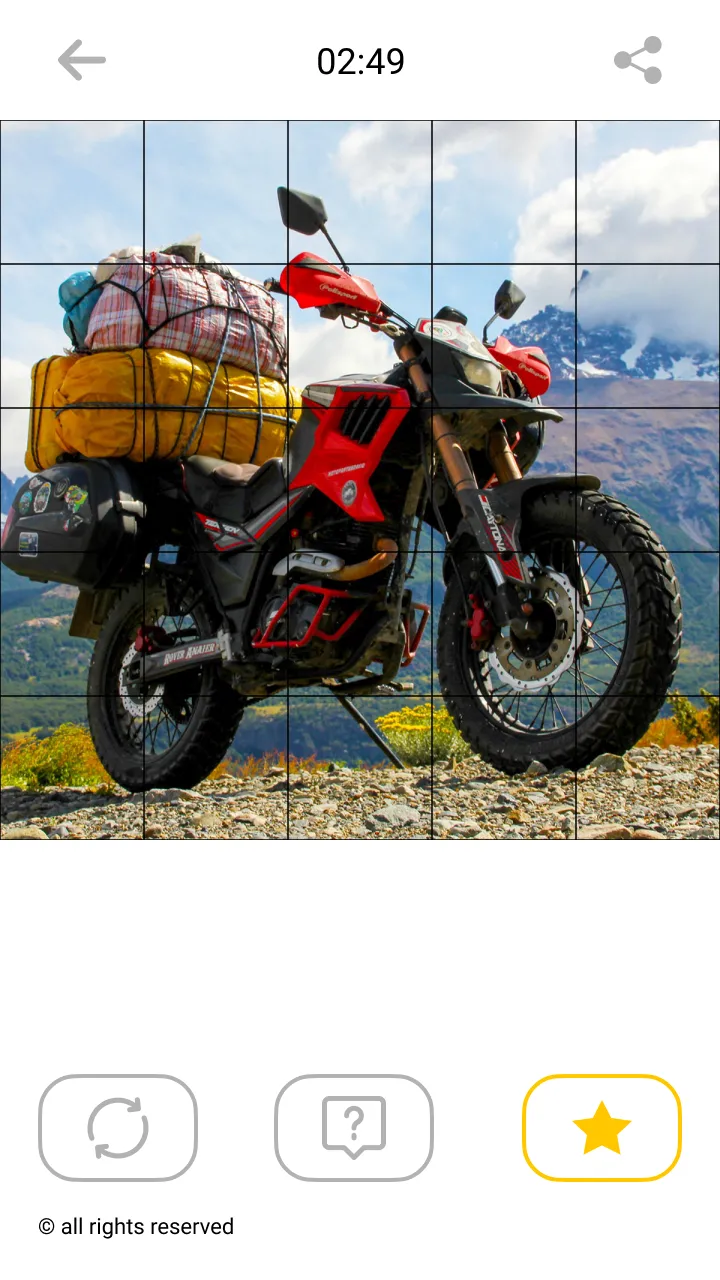 Jigsaw Motorcycle Puzzles | Indus Appstore | Screenshot