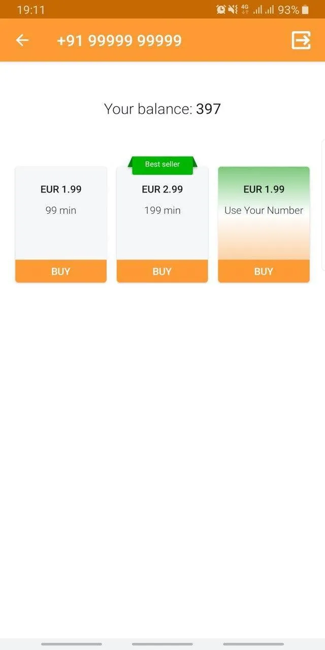 Noisely makes calls with noise | Indus Appstore | Screenshot