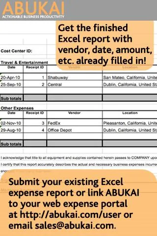 Expense Reports, Receipts with | Indus Appstore | Screenshot