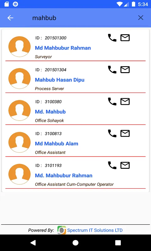 Central Biometric Attendance M | Indus Appstore | Screenshot