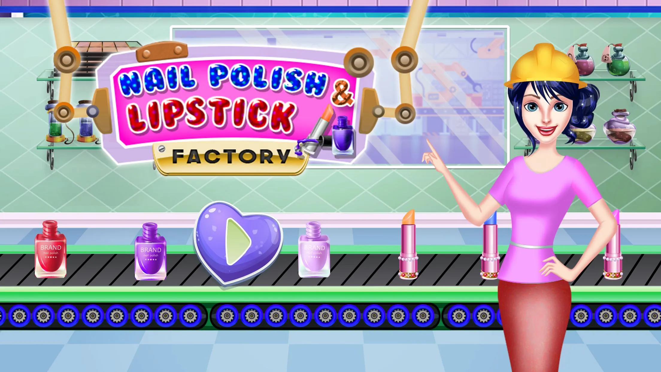 Nail Polish & Lipstick Factory | Indus Appstore | Screenshot