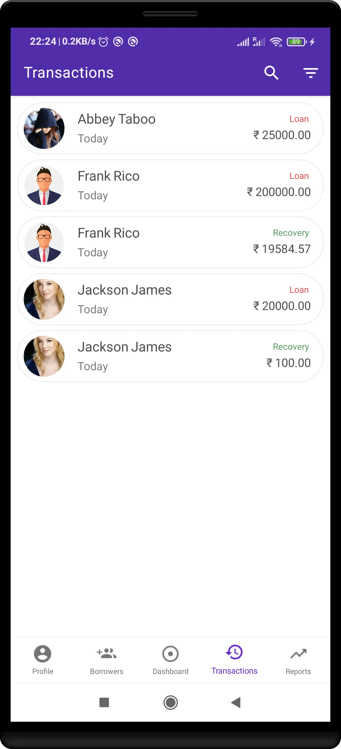 Lending Business Manager | Indus Appstore | Screenshot