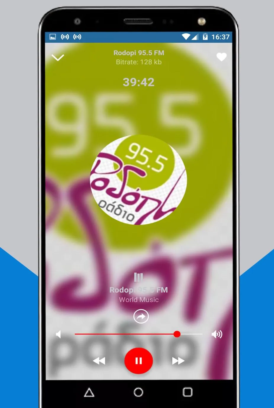 Greece Radio Online | Indus Appstore | Screenshot