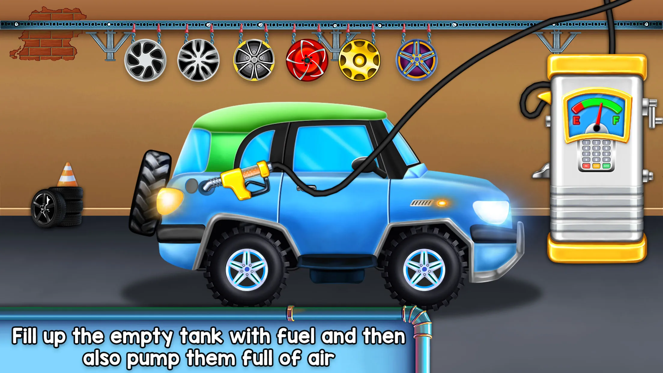 Car Garage - Kids Garage Game | Indus Appstore | Screenshot