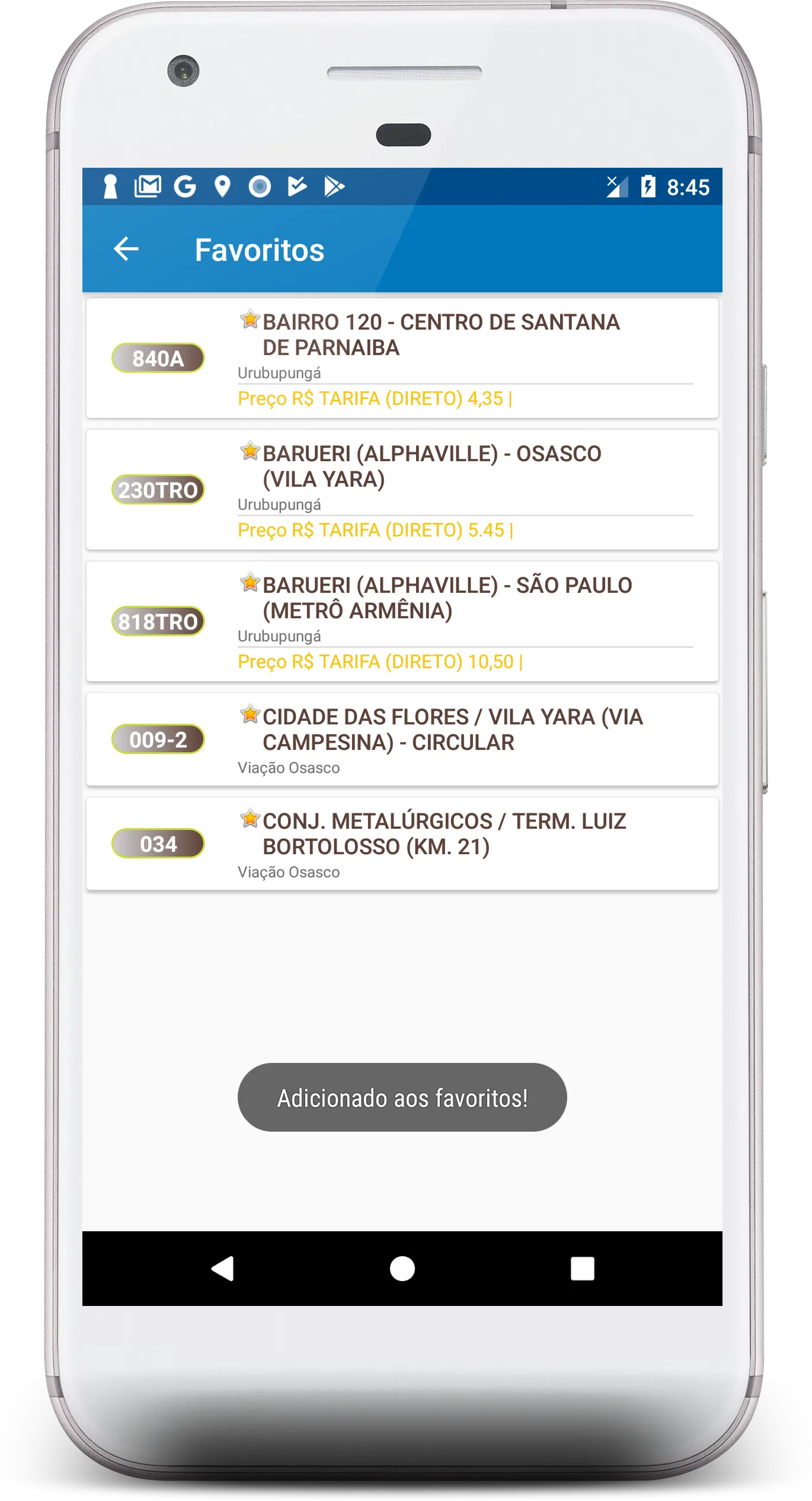 HBus Osasco | Indus Appstore | Screenshot