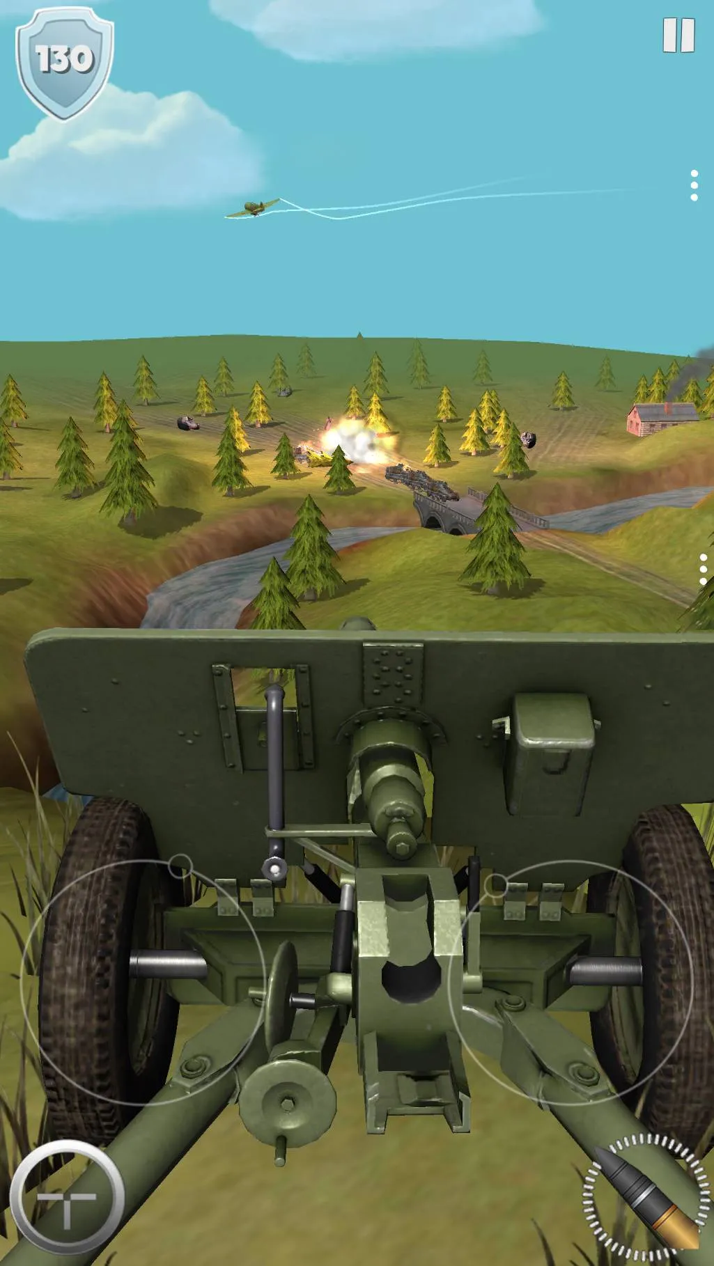 Artillery Guns Destroy Tanks | Indus Appstore | Screenshot