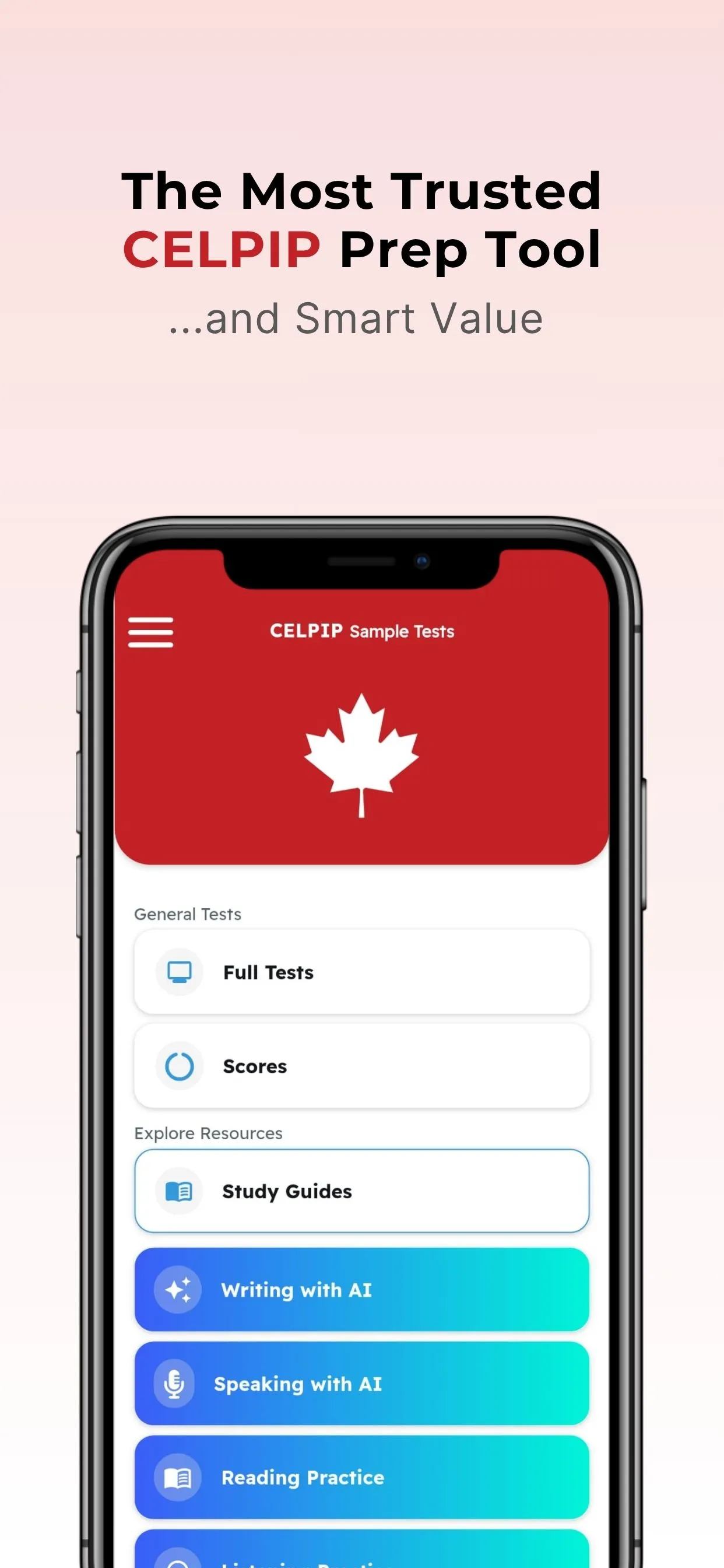CELPIP Sample Tests | Indus Appstore | Screenshot