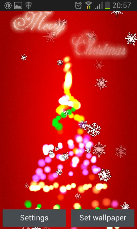 Christmas Tree Live Wallpaper | Indus Appstore | Screenshot