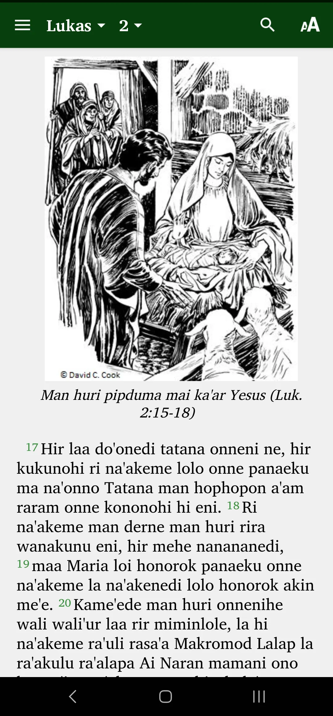 Kisar Bible (NT+) | Indus Appstore | Screenshot