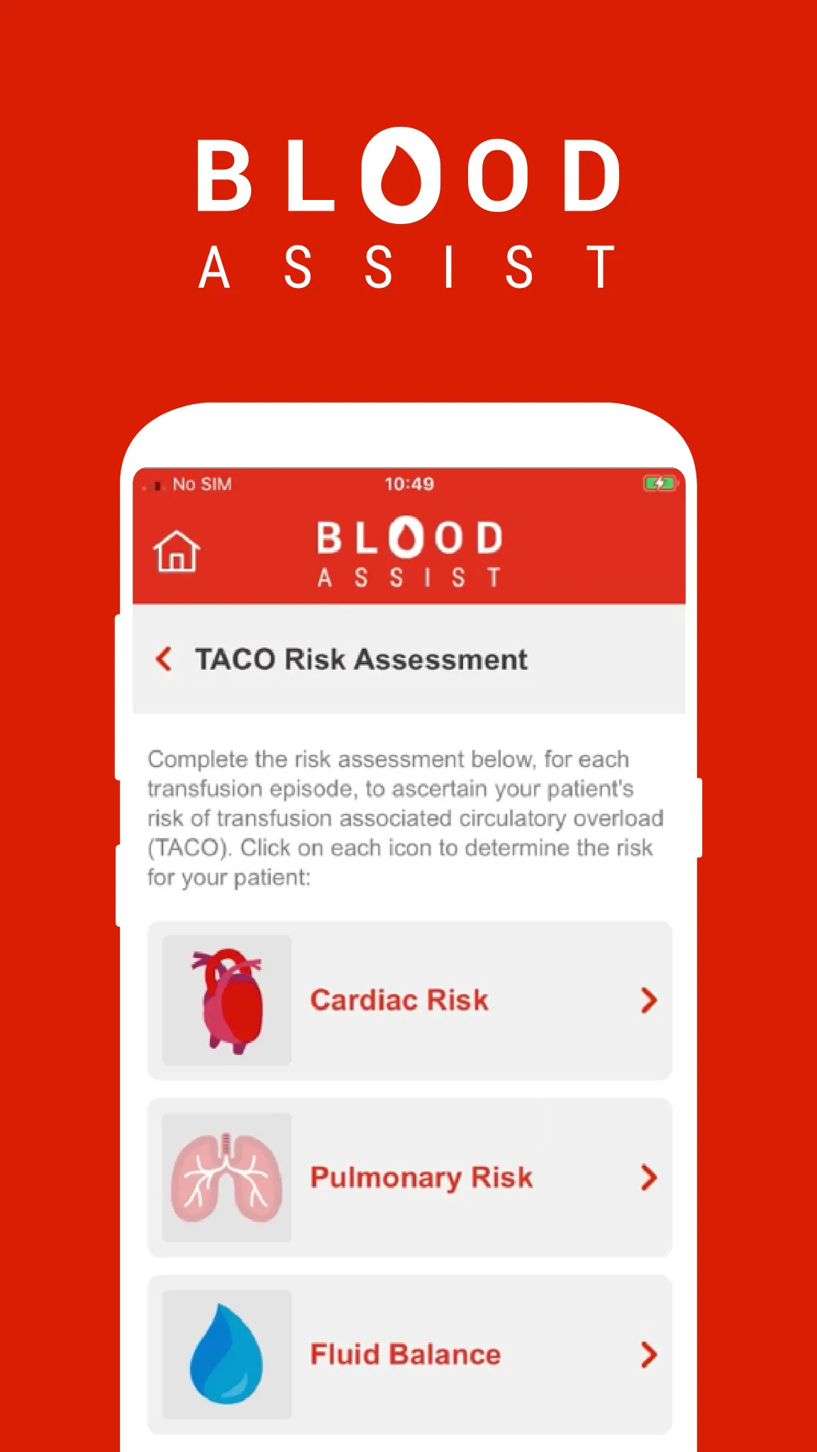 Blood Assist | Indus Appstore | Screenshot