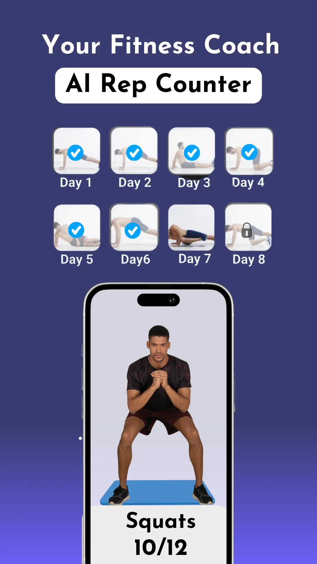 AI Fitness Coach: Rep Counter | Indus Appstore | Screenshot