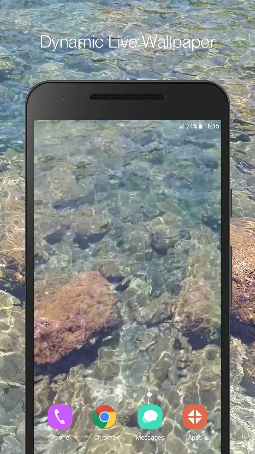 Real Water Live Wallpaper | Indus Appstore | Screenshot