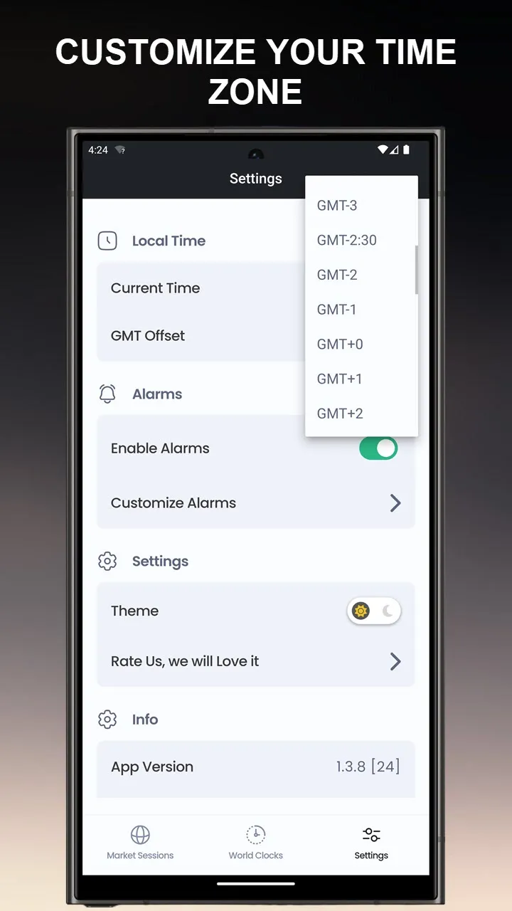 Forex Hours, FX sessions Clock | Indus Appstore | Screenshot