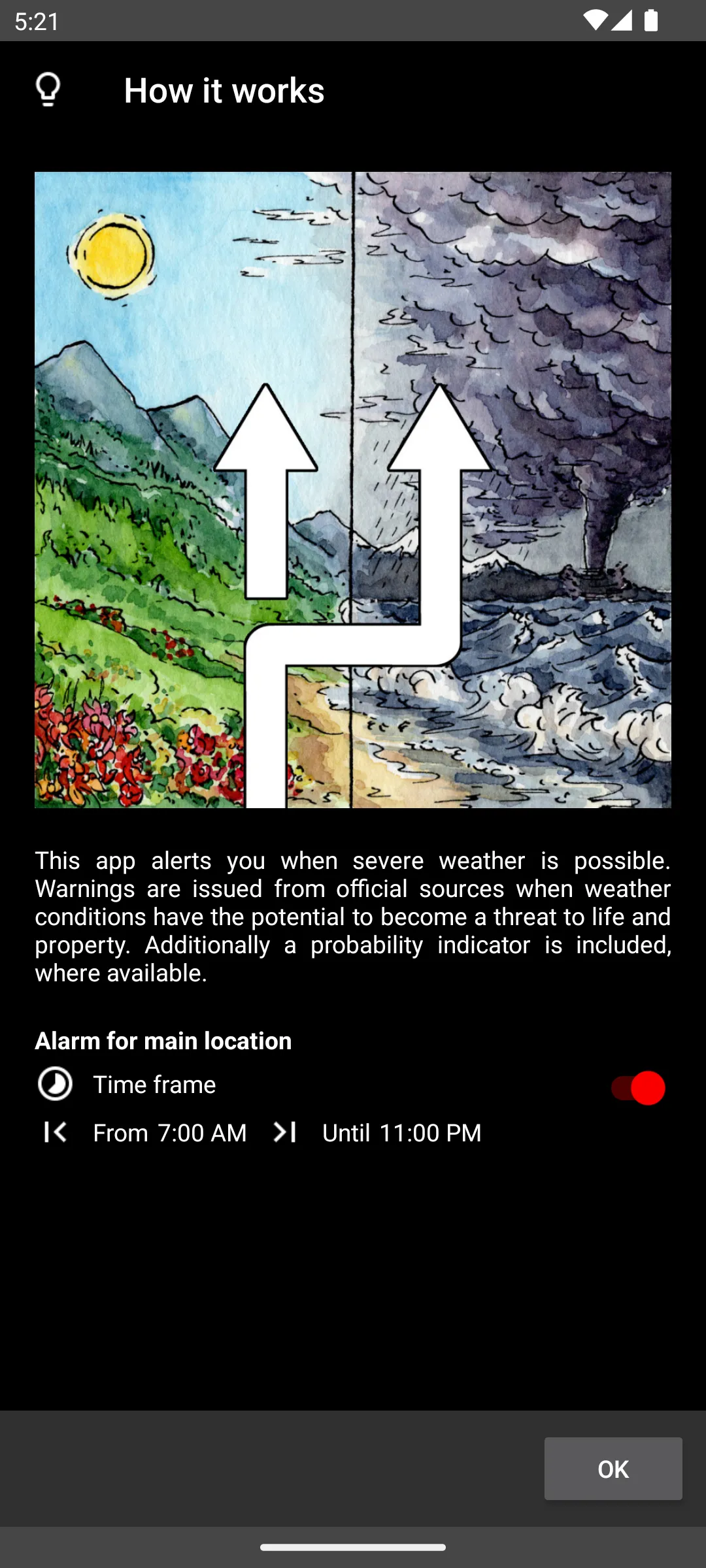 UnWX (Severe Weather Alerts) | Indus Appstore | Screenshot