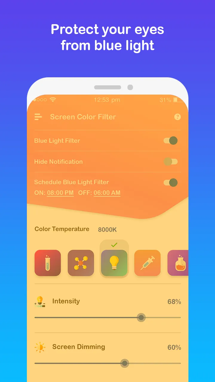 Screen Color Filter | Indus Appstore | Screenshot