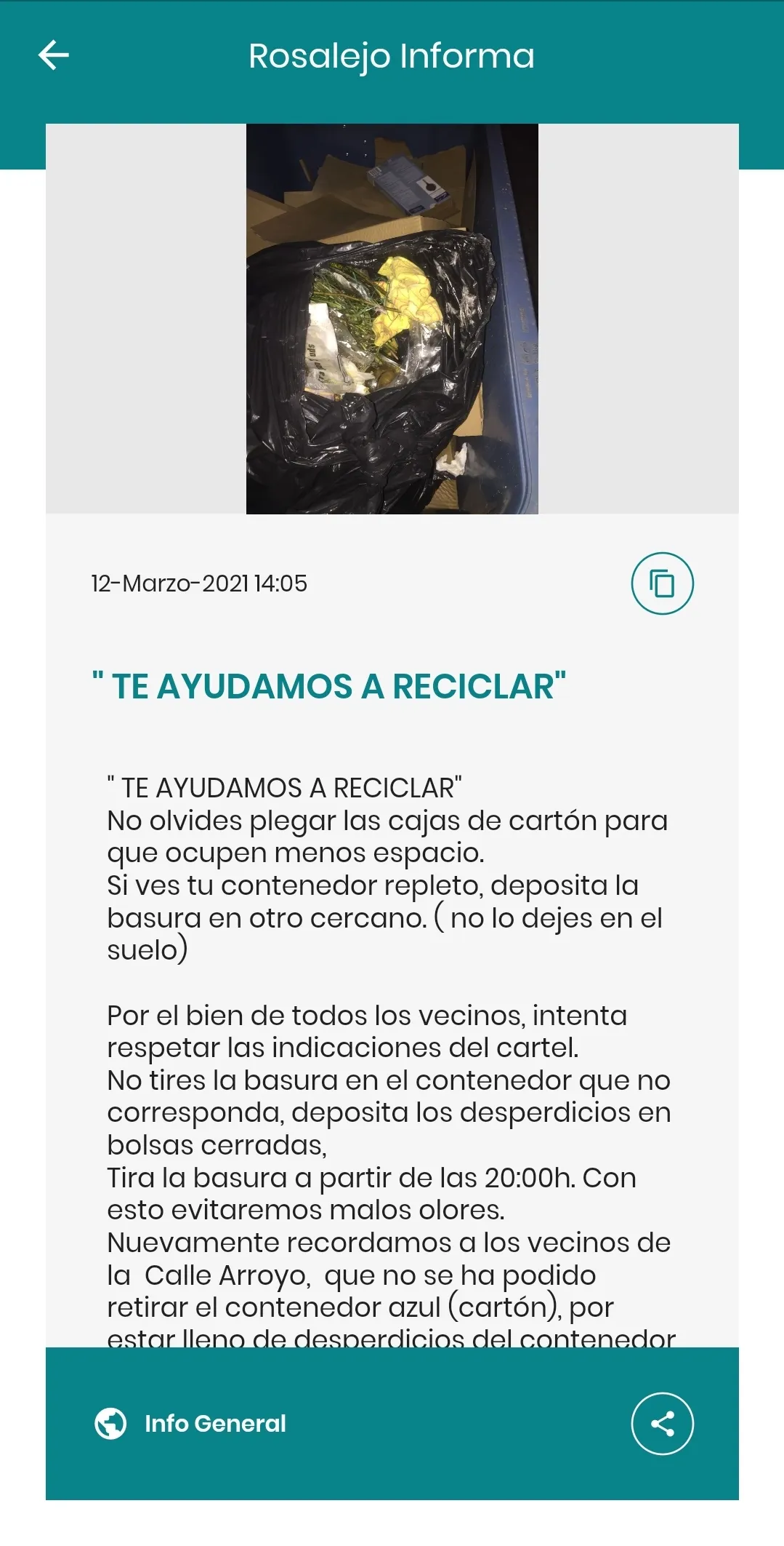 Rosalejo Informa | Indus Appstore | Screenshot