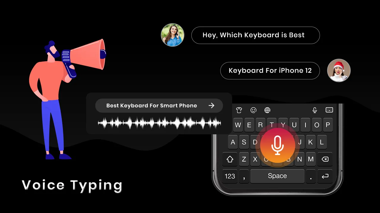 Keyboard iPhone 14 : iOS Key | Indus Appstore | Screenshot