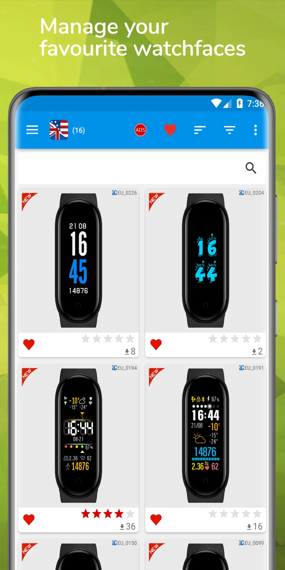 Mi Band 5 WatchFaces | Indus Appstore | Screenshot