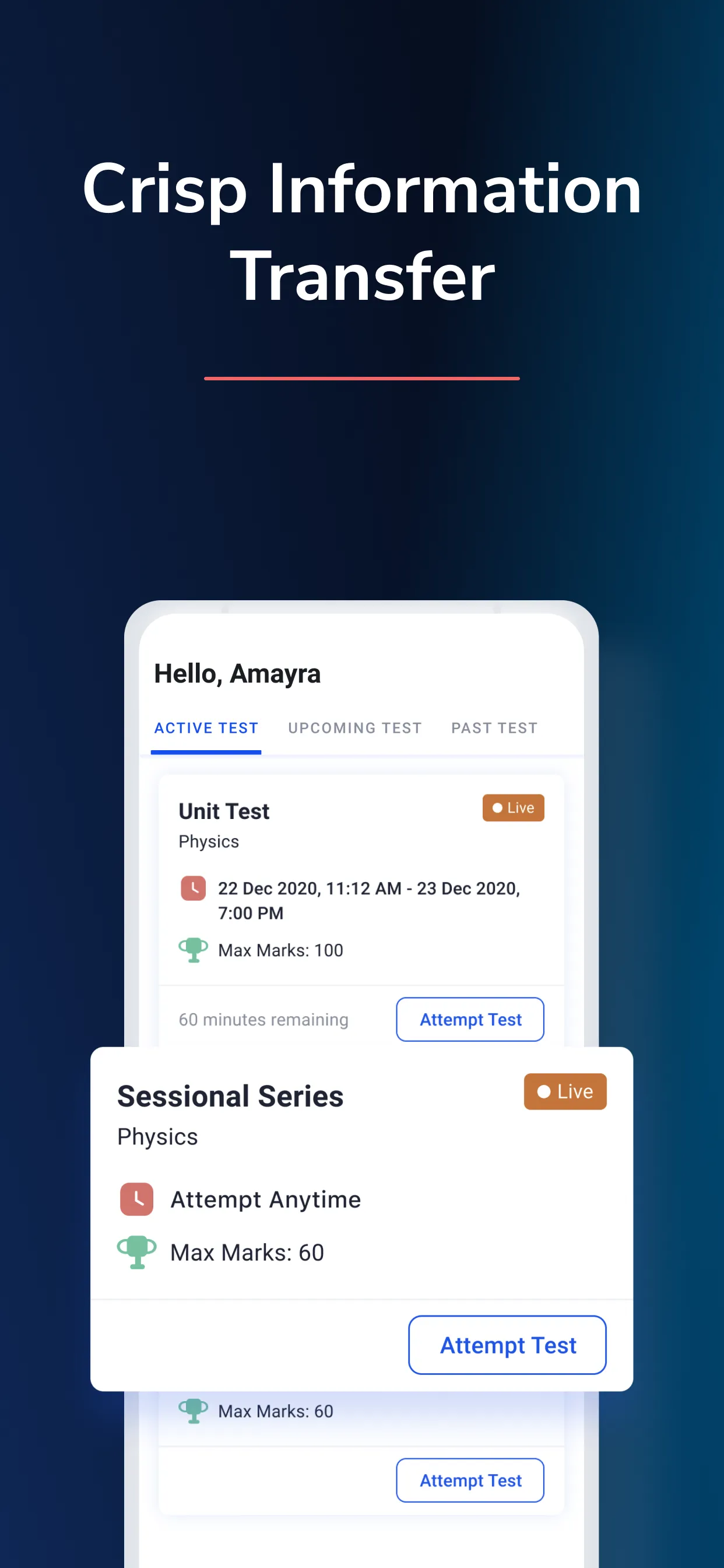 Xavier's Test Platform | Indus Appstore | Screenshot