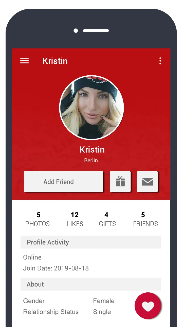 Deutsche Chat & Dating | Indus Appstore | Screenshot