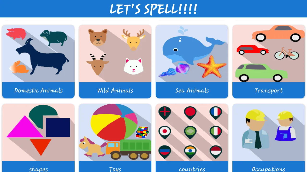 Kids Spelling Learning | Indus Appstore | Screenshot