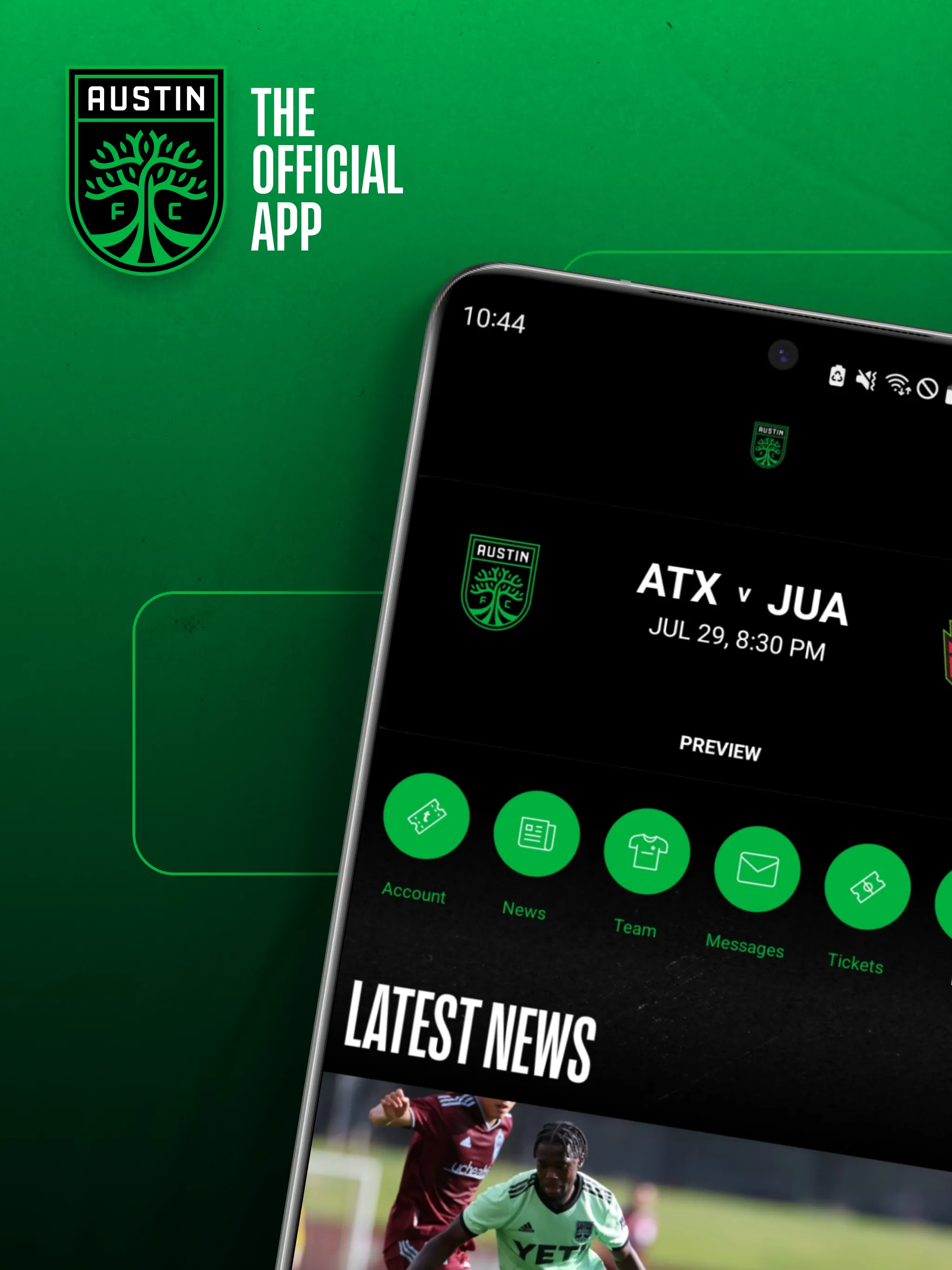 Austin FC & Q2 Stadium App | Indus Appstore | Screenshot